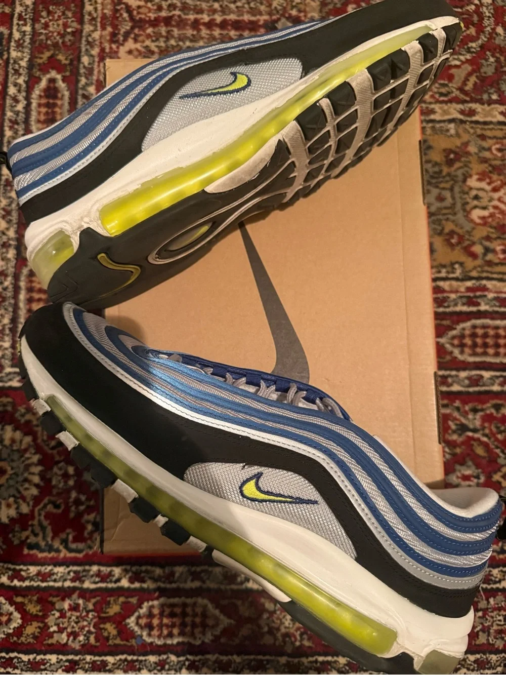 Nike Air Max 97 Atlantic Blue Voltage Yellow